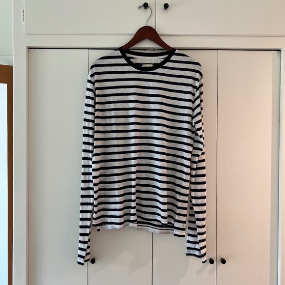 Zadig & Voltaire Striped Crew Neck T-Shirt - Picture 3 of 8